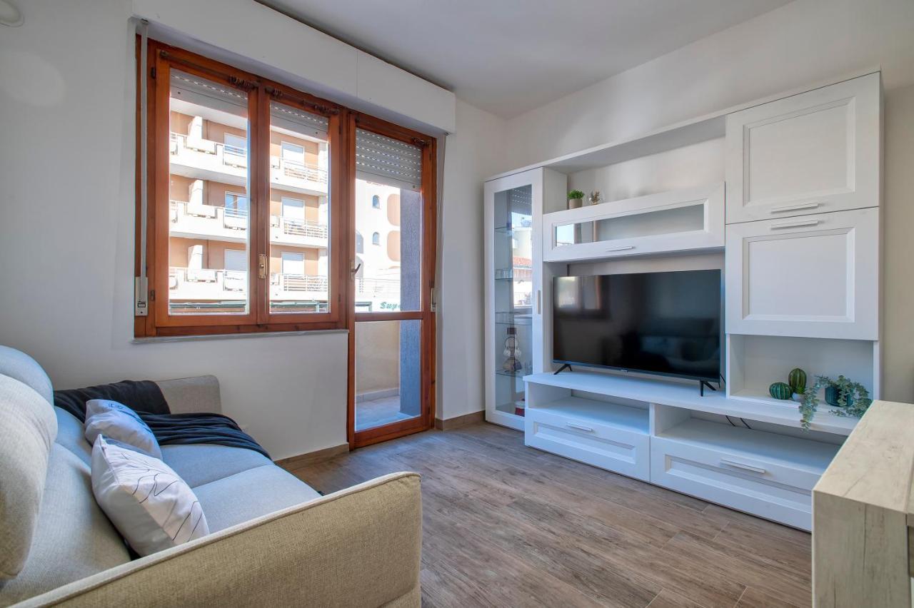 Pufferfish Apartment With Private Terrace Alghero Esterno foto
