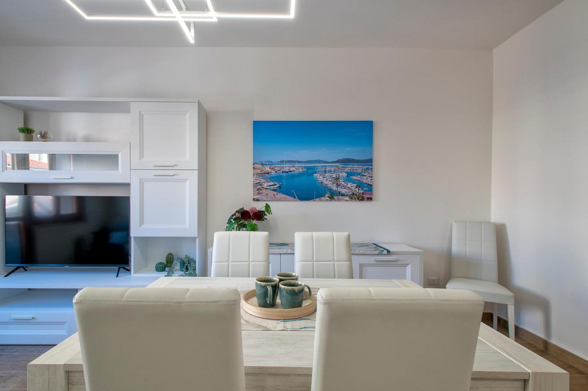 Pufferfish Apartment With Private Terrace Alghero Esterno foto