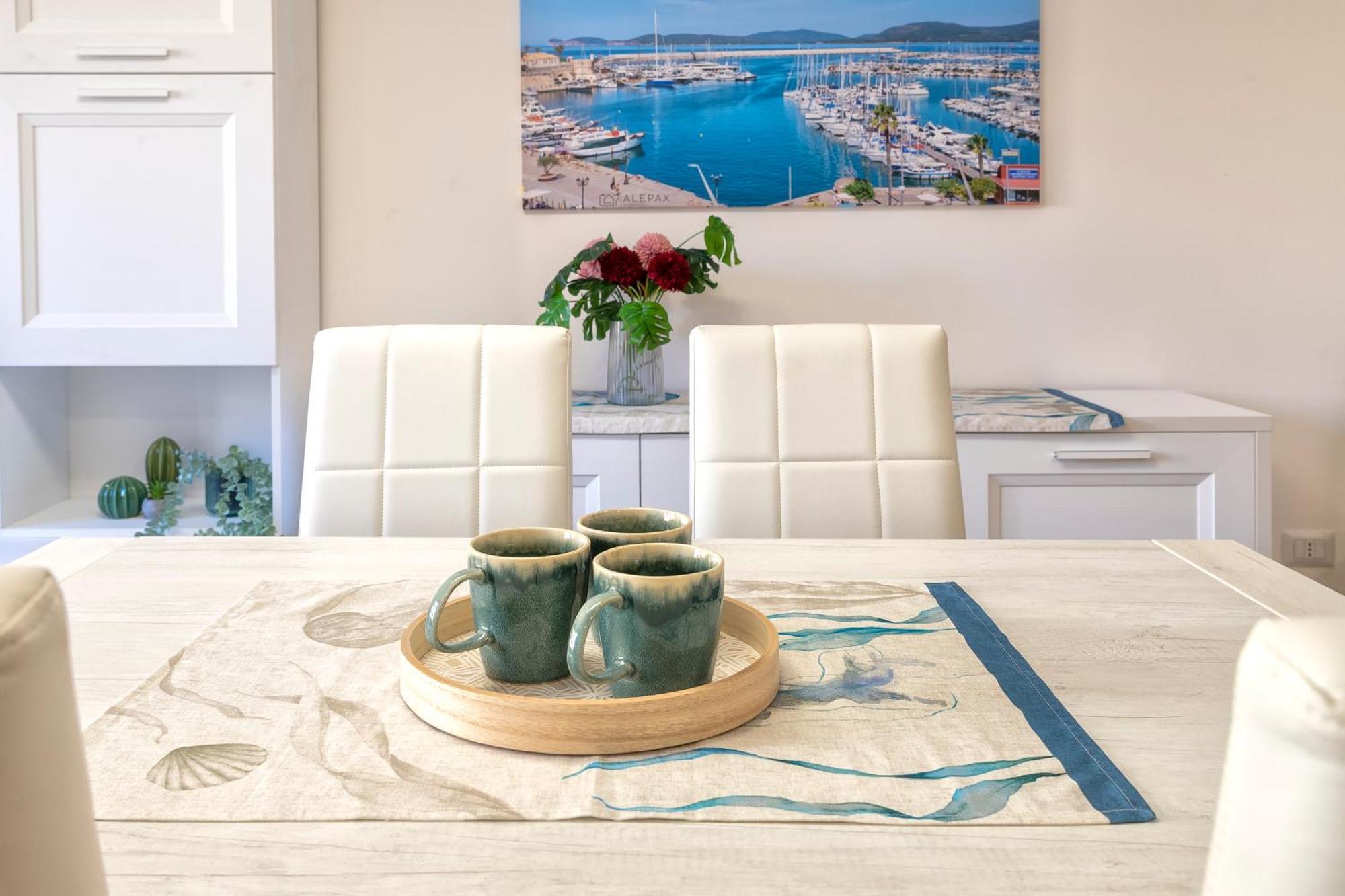 Pufferfish Apartment With Private Terrace Alghero Esterno foto